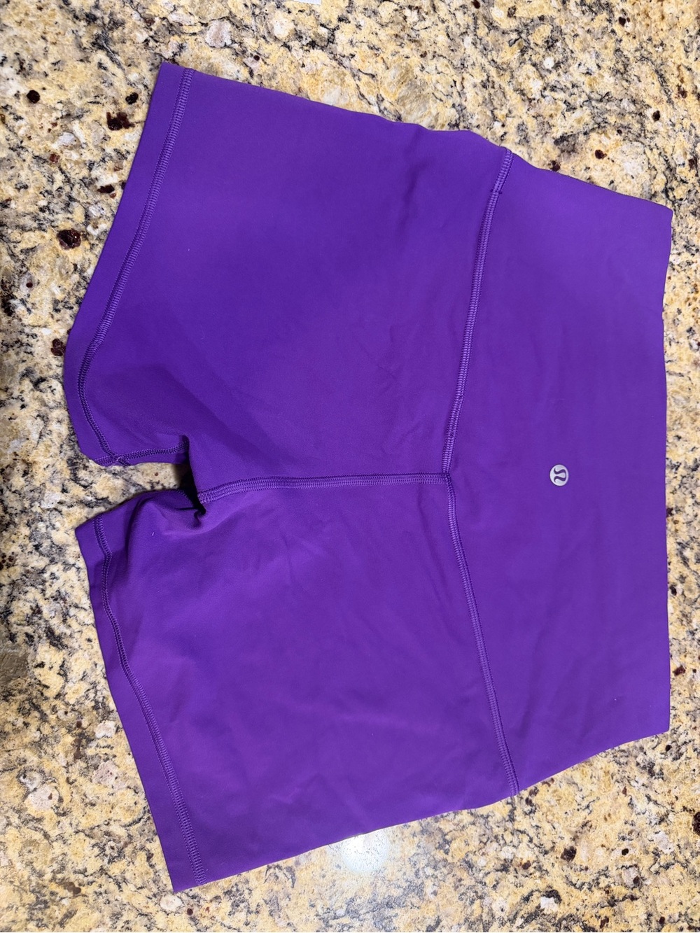 lululemon athletica Purple High-Rise Bike Shorts